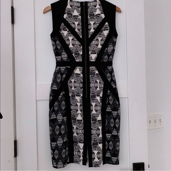 BCBG - Holly Geometric Sheath Dress - Picture 4 of 4